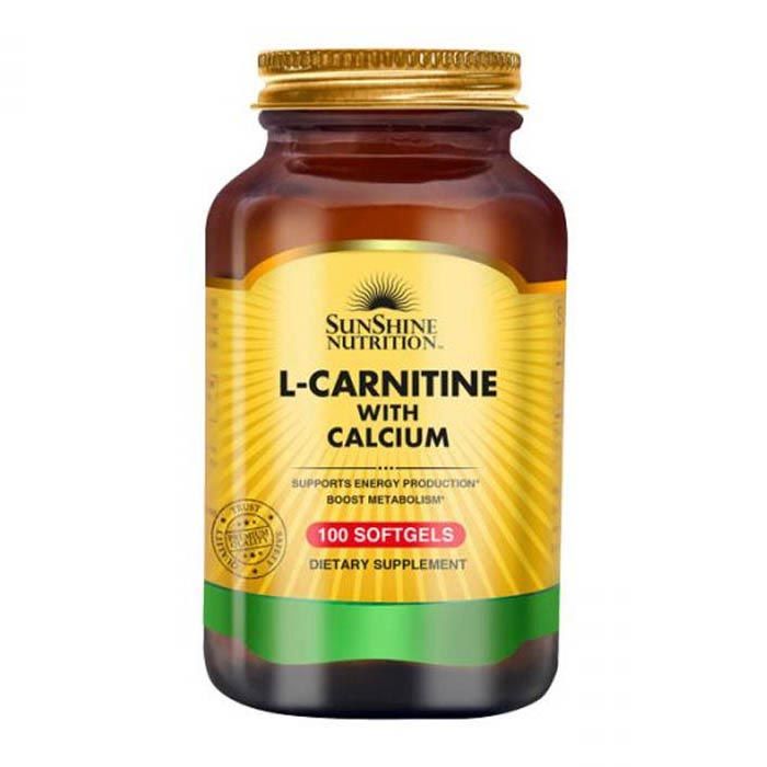 Sunshine Nutrition - L-Carnitine 500Mg W/ Calium 100Tabs