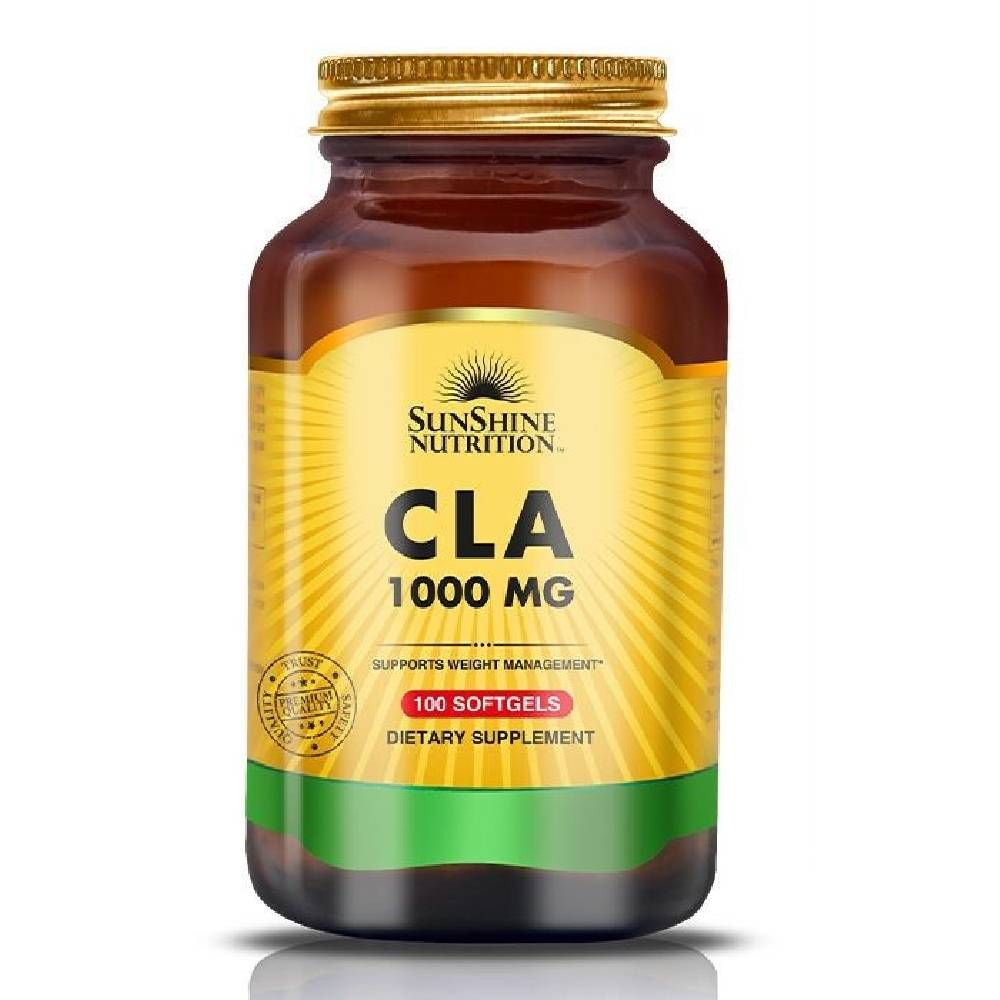 Sunshine Nutrition - CLA 1000 mg Dietary Supplement Softgels - 100's