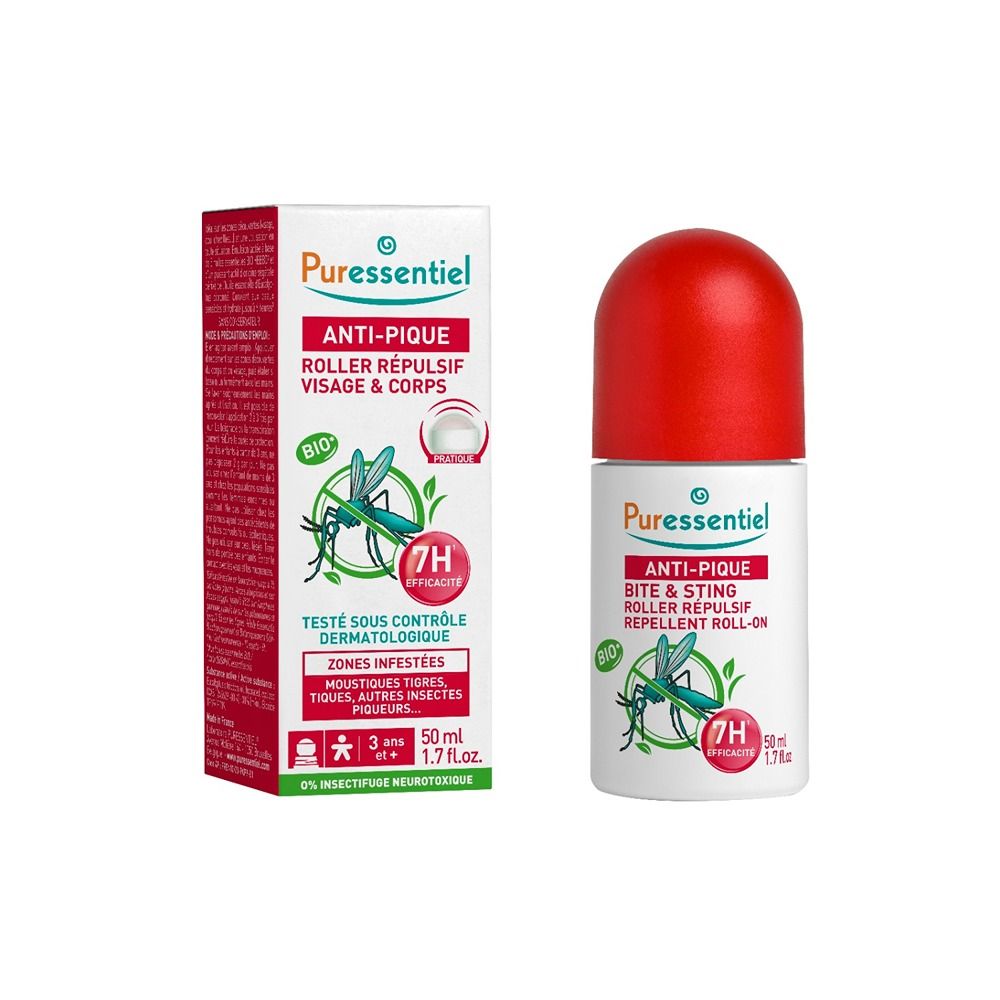 Puressentiel - Kids Bite And Sting Repellent Roll-On - 50 ml