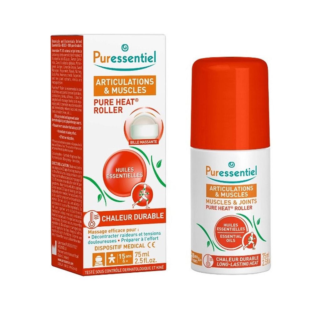 Puressentiel - Kids Articulations And Muscles Pure Heat Roller - 75 ml