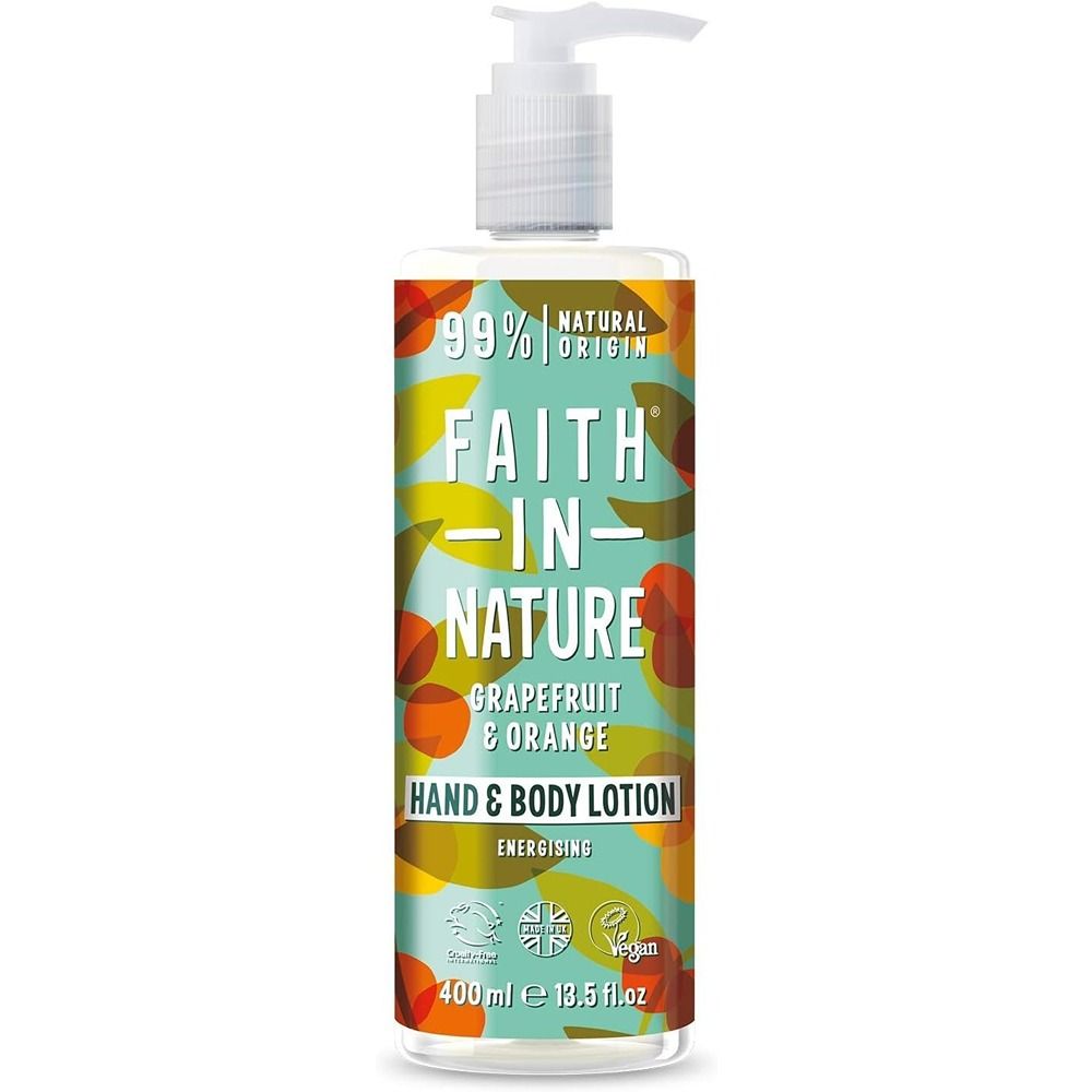 Faith in Nature - Hand And Body Energising Lotion - Grapefruit & Orange - 400 ml