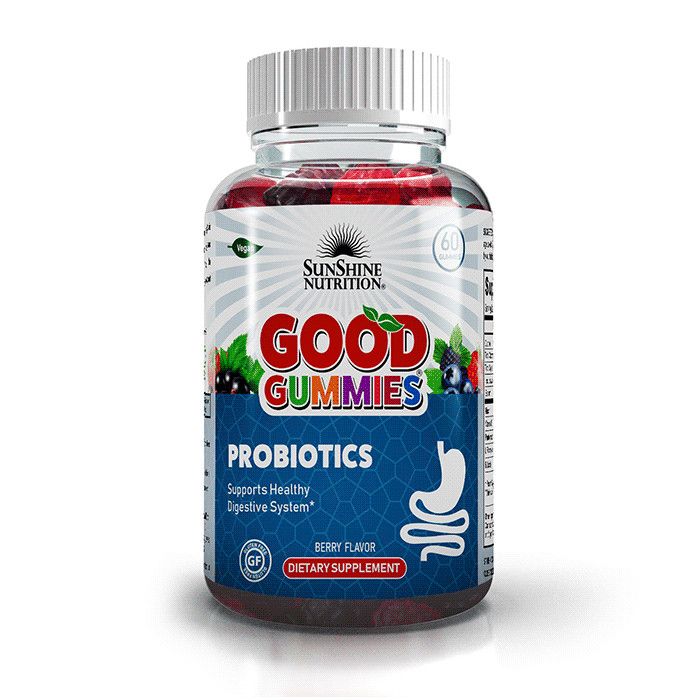 Sunshine Nutrition - Probiotics Good Gummies - Berry Flavour - 60's