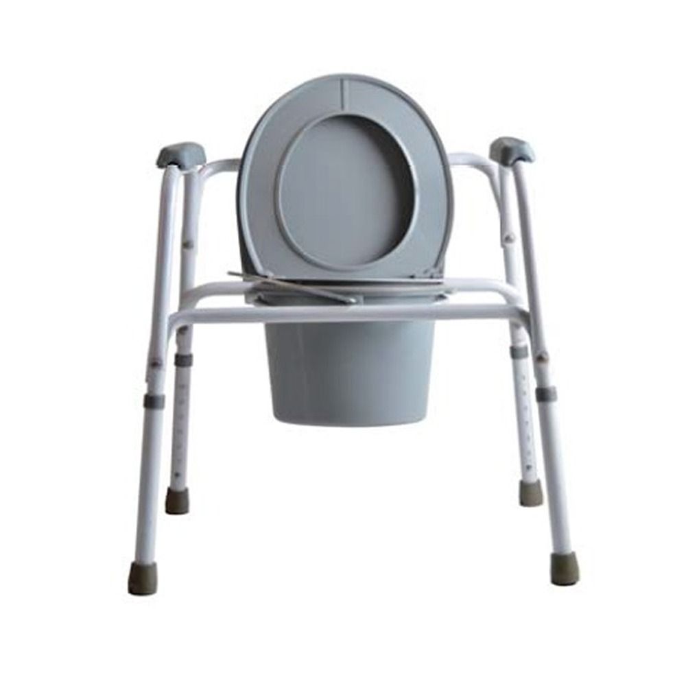 Trister - Heavy Duty Commode Chair - Grey