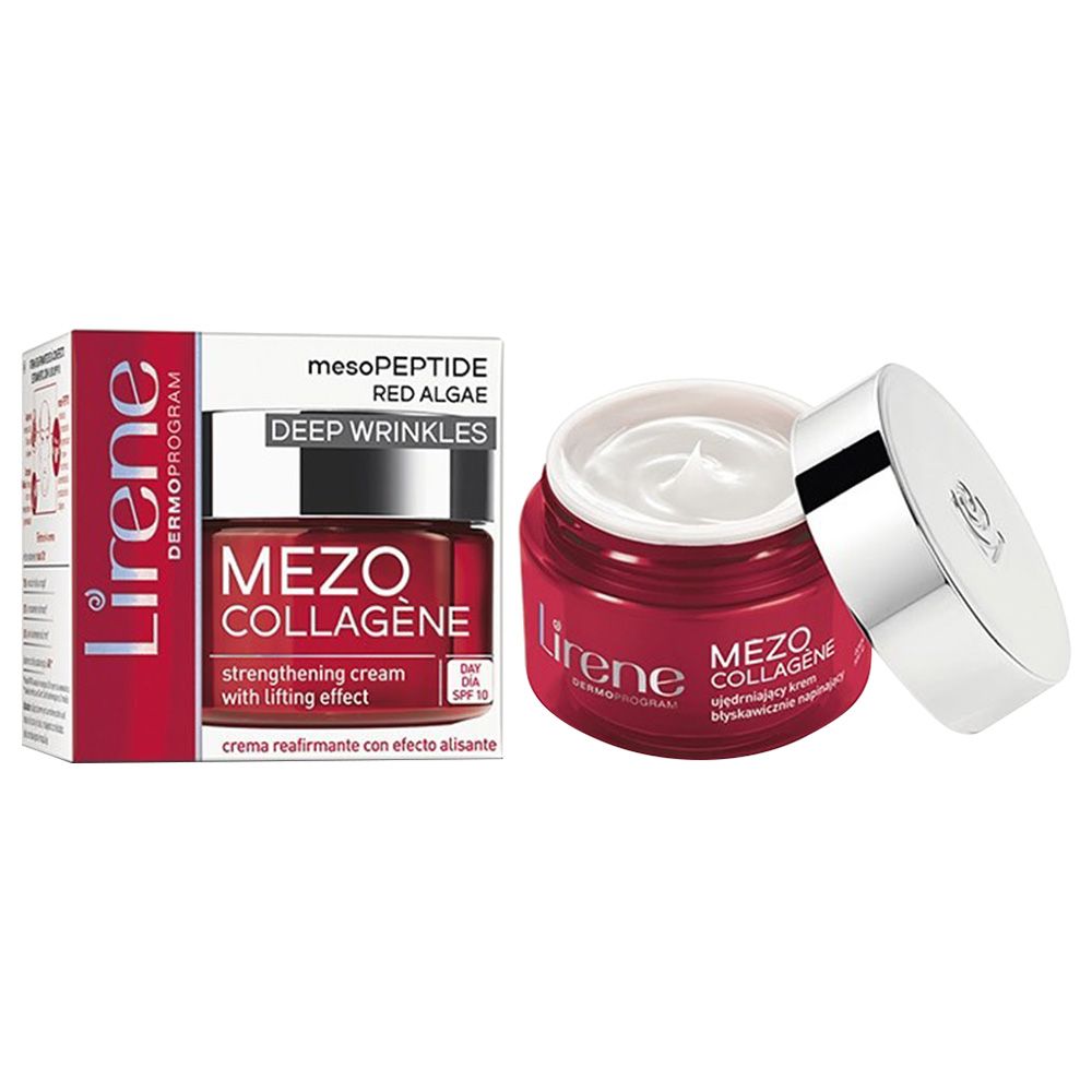 Lirene - SPF10 Mezo Collagen Strengthening Day Cream - 50 ml