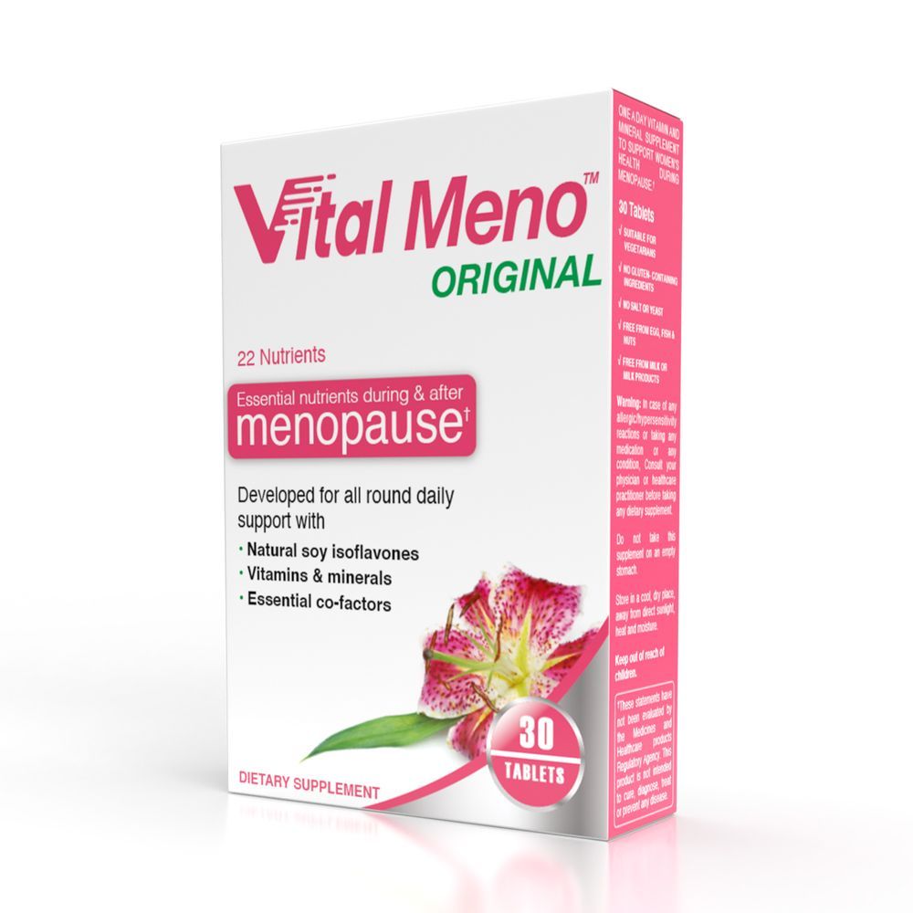 Vital Healthcare - Vital Meno Original Dietary Supplement Tablets - 30's