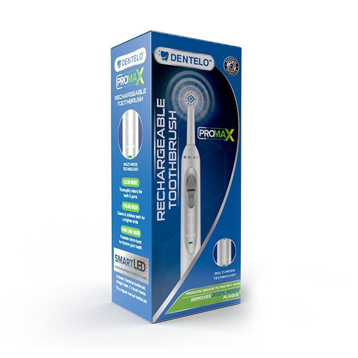 Dentelo - Promax Rechargeable Toothbrush - 1pc