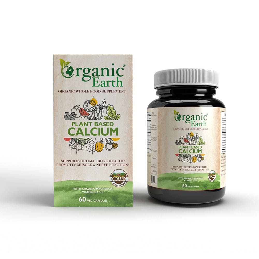 Organic Earth - Calcium Capsules - 60pcs