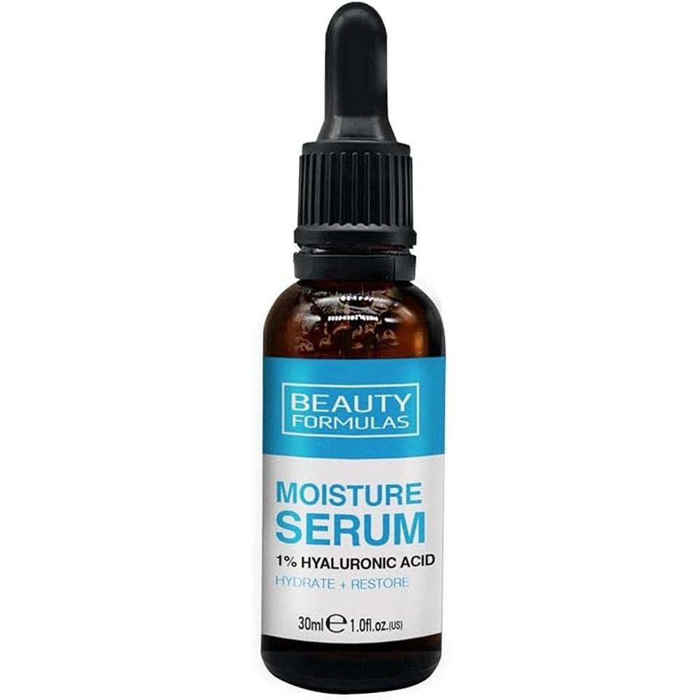 Beauty Formulas - 1% Hyaluronic Acid Moisture Face Serum - 30 ml