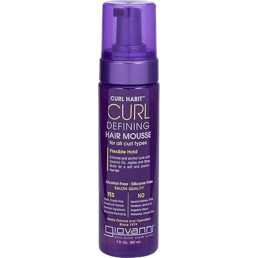 Giovanni - Curl Habit Defining Hair Mousse - Flexible Hold - 207 ml