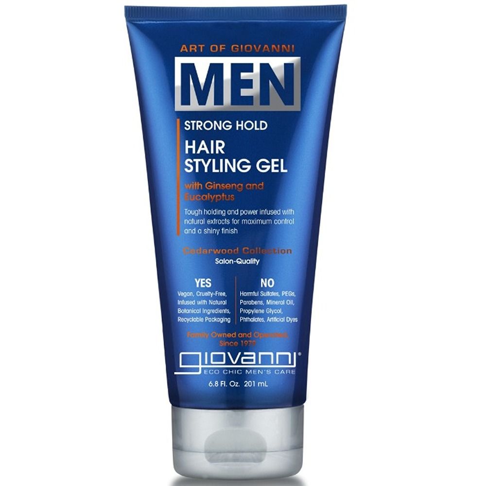 Giovanni - Men Strong Hold Hair Styling Gel - 201 ml