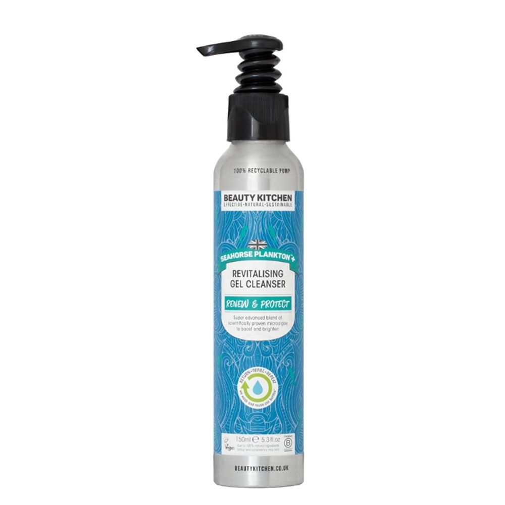 Beauty Kitchen - Seahorse Plankton & Revitalizing Gel Cleanser - 150ml