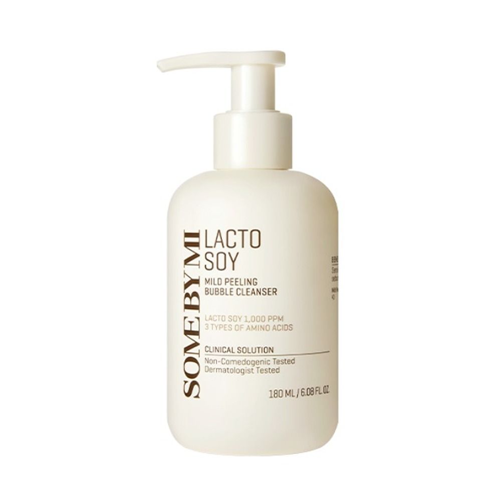 Some By Mi - Lacto Soy Mild Bubble Peeling Skin Cleanser - 180ml