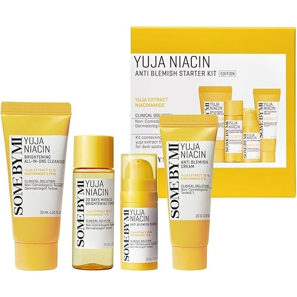 Some By Mi - Yuja Niacin Anti-Blemish Skin Care Starter Kit