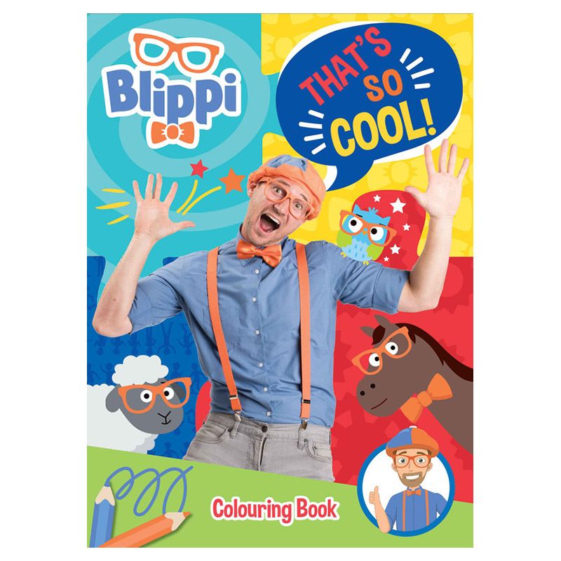 Blippi Colouring Book