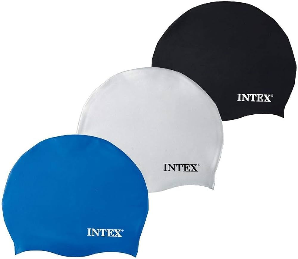 Intex - Silicone Swim Cap - Color May Vary - 1 Pc