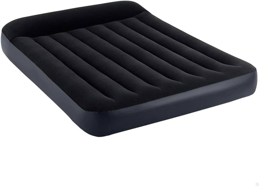 Intex - Pillow Rest Classic Airbed - Black - Full