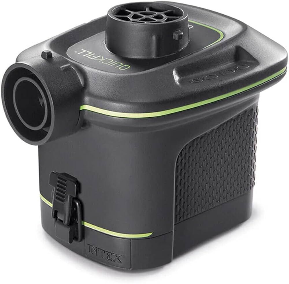 Intex - Quick Fill Battery Pump - Black