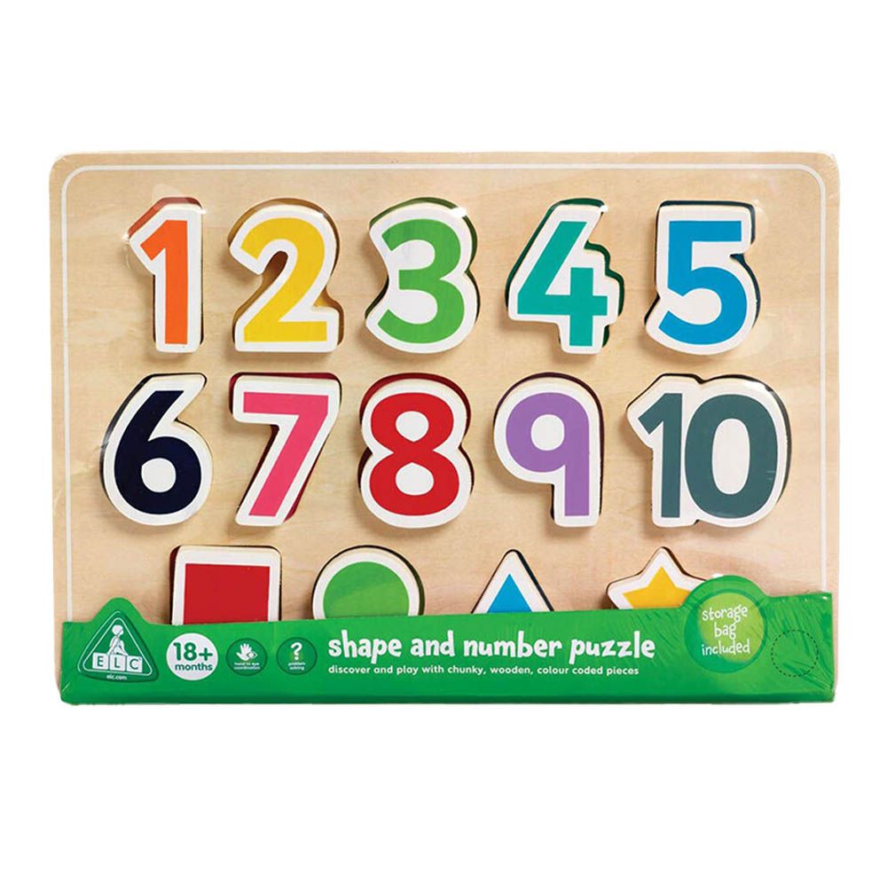 Early Learning Centre - Shape & Number Puzzle