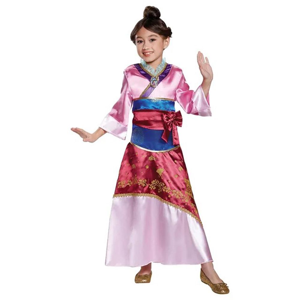 Party Centre - Disney Princess Mulan Deluxe Costume For Girls