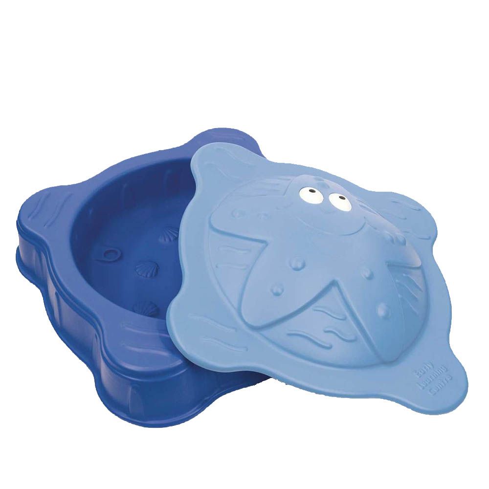 ELC - Starfish Sandpit With Lid - Blue