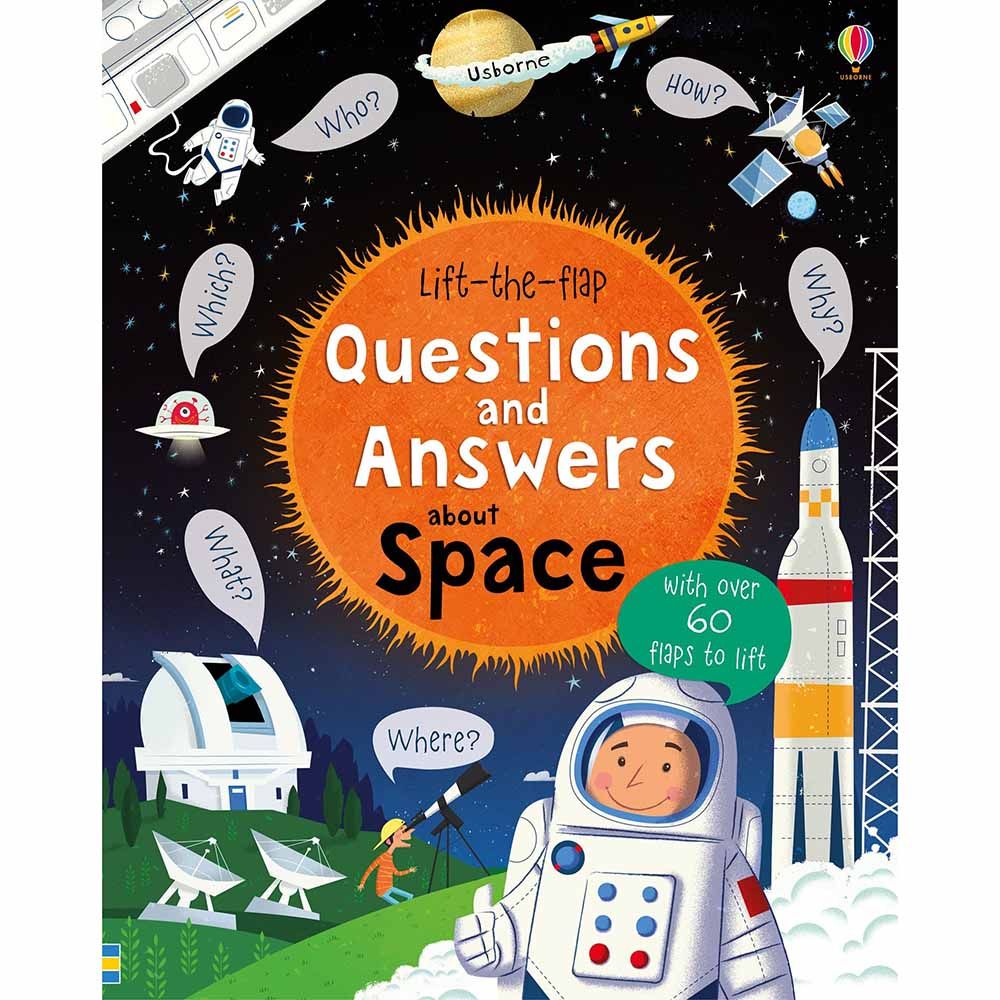 Lift-The-Flap Questions And Answers: About Space