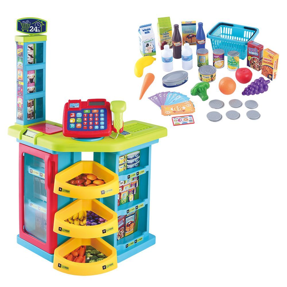 PlayGo - Grocery Store Toys Set - 64 Pcs