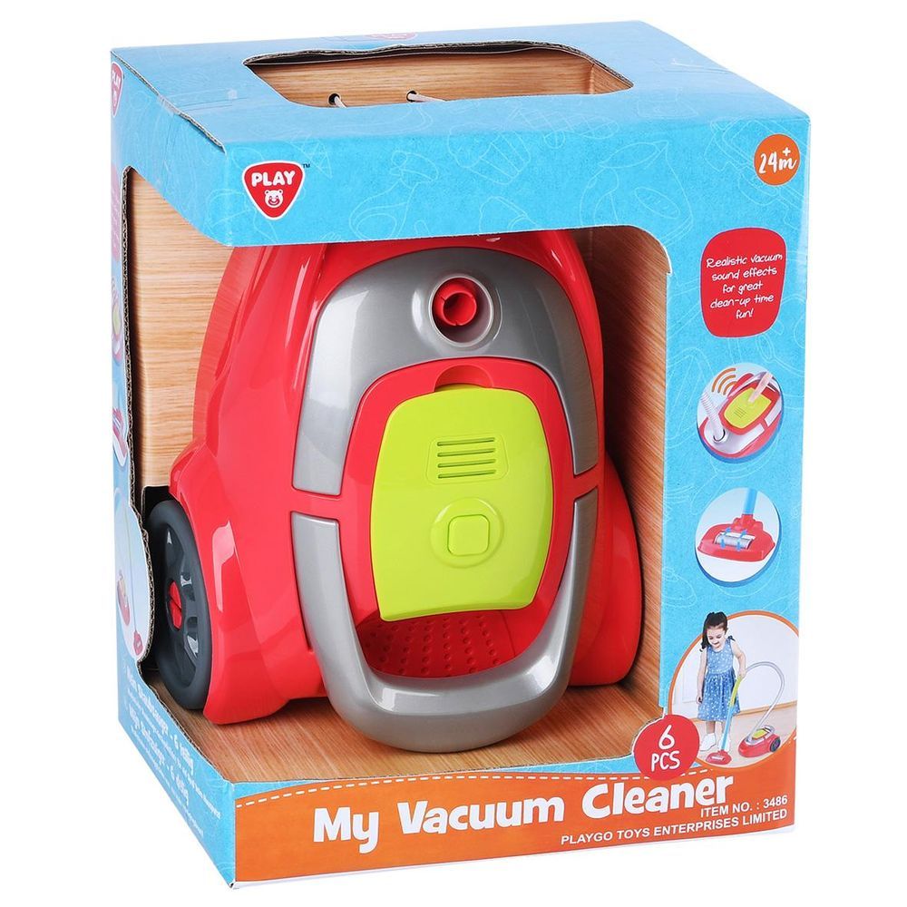 PlayGo - My Vacuum Cleaner Toy Set - 6 Pcs