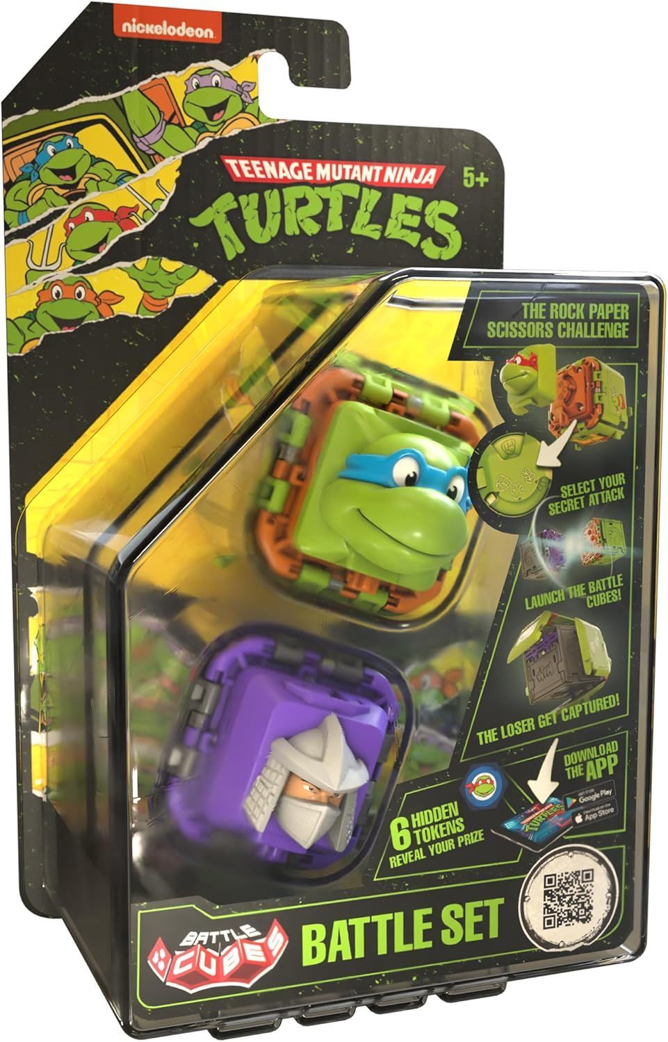 Eolo - Ninja Turtles Battle Cubes - Leonardo Vs Shreder