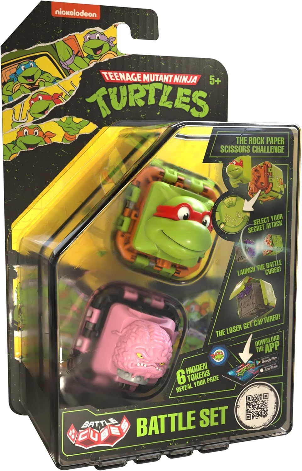 Eolo - Ninja Turtles Battle Cubes - Raphaelo Vs Kraang