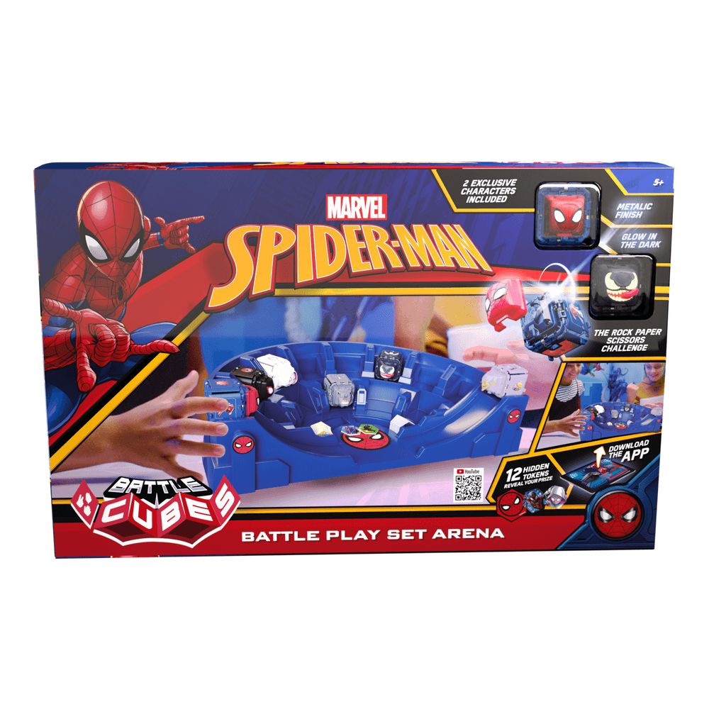 Eolo - Spiderman Play Set Battle Cubes