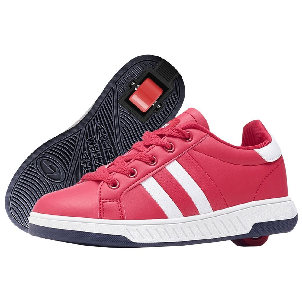 Breezy Rollers - Shoes With Wheels For Kids - Red/White