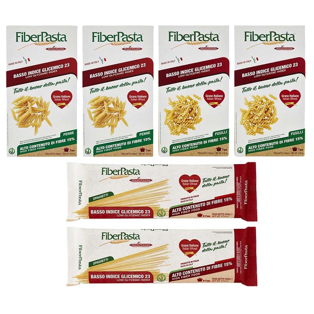 Fiber Pasta - Pasta Assortment Bundle 1