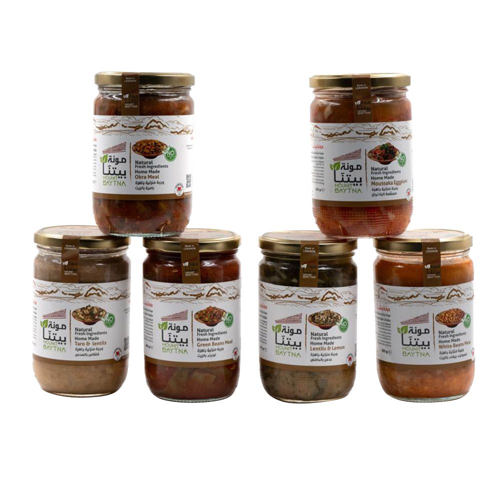 Mounit Baytna - Home Made Meal Bundle - 6 Pcs