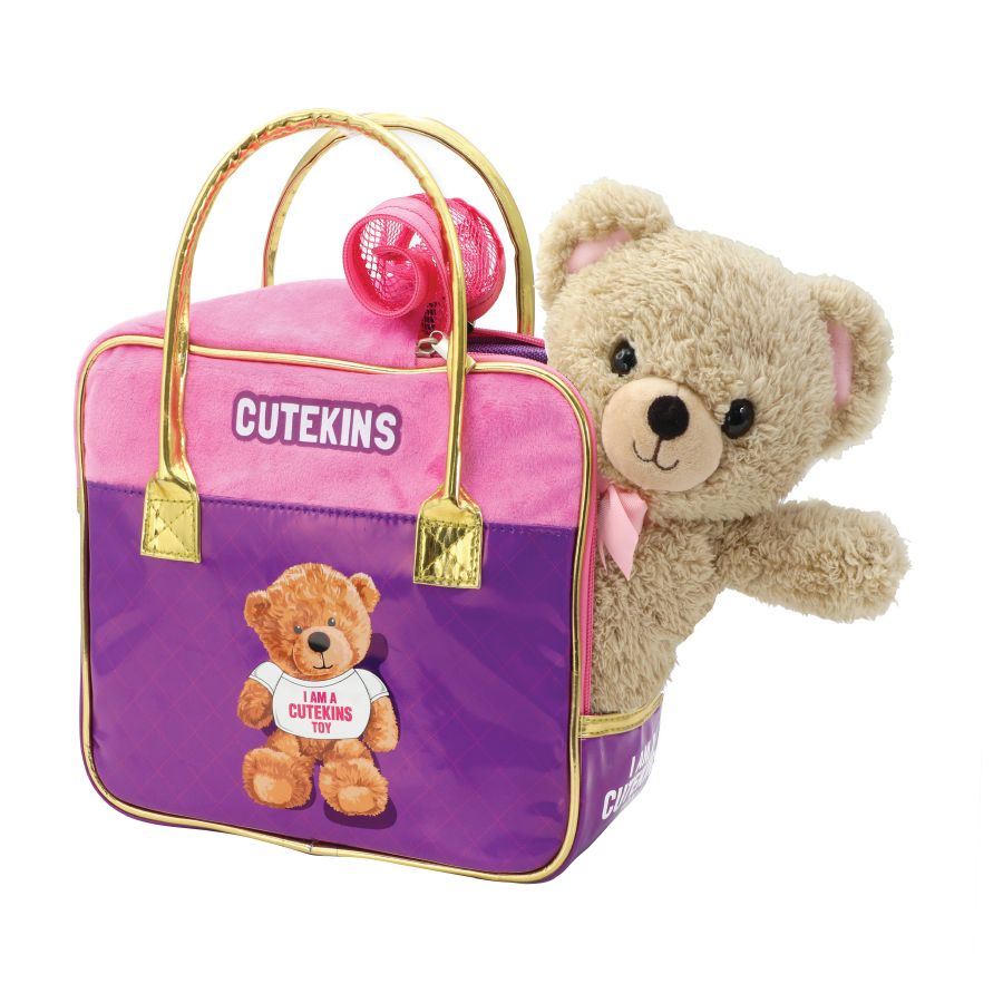 Funville - Bear Cub With Carry Case - 2 Pcs