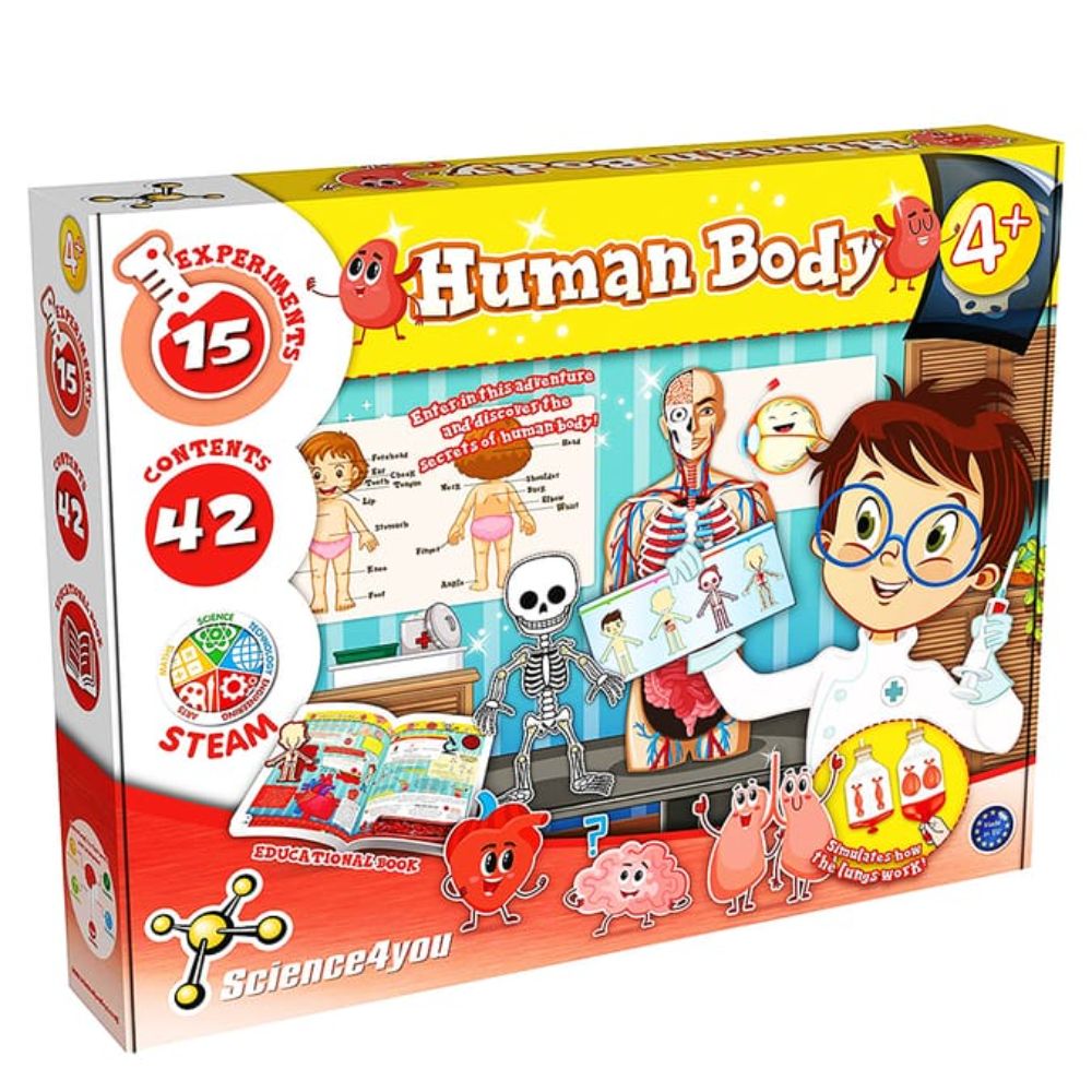 Science4you - Human Body Science Experiment Kit