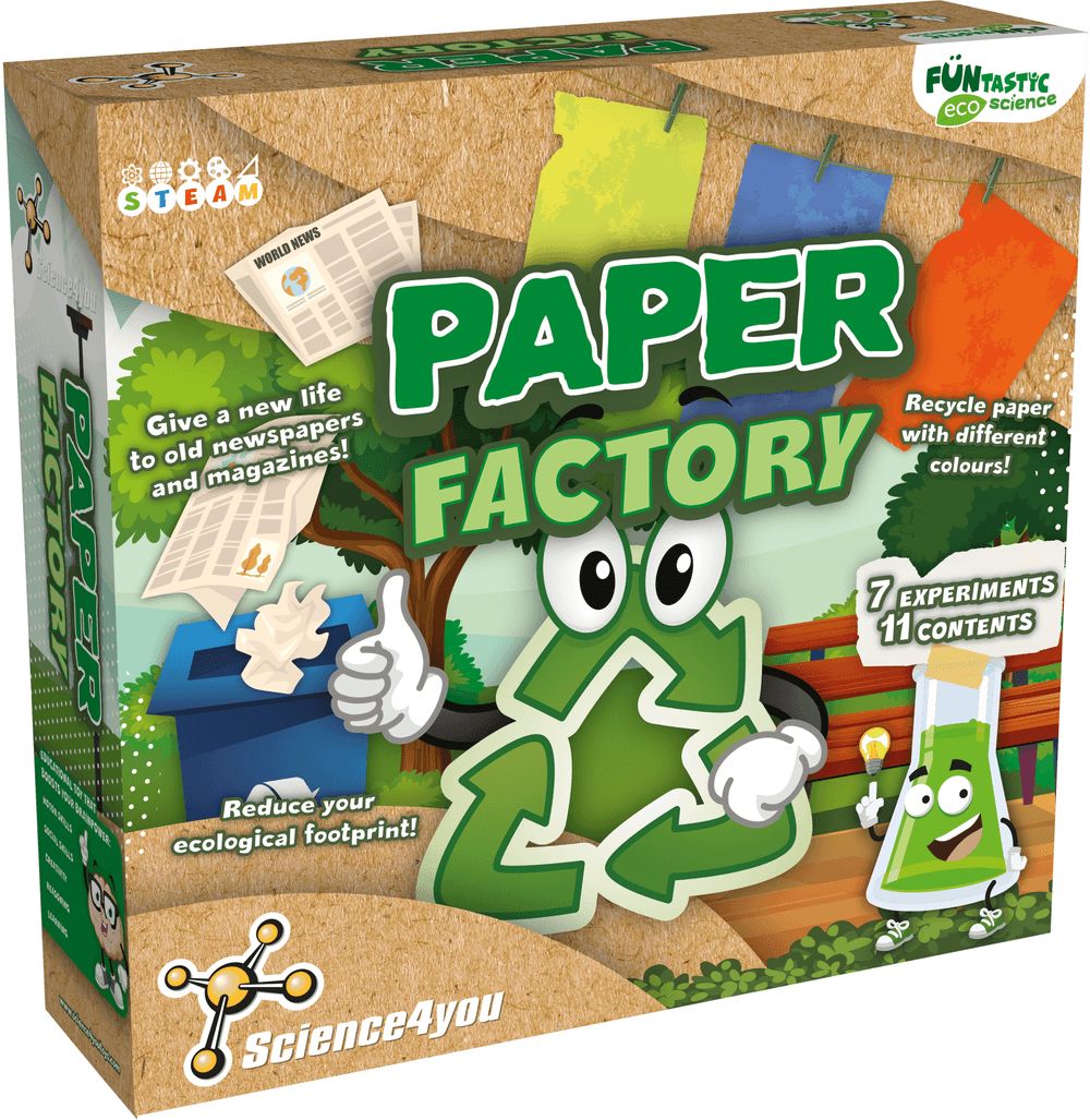 Science4you - Paper Factory Science Experiment Kit