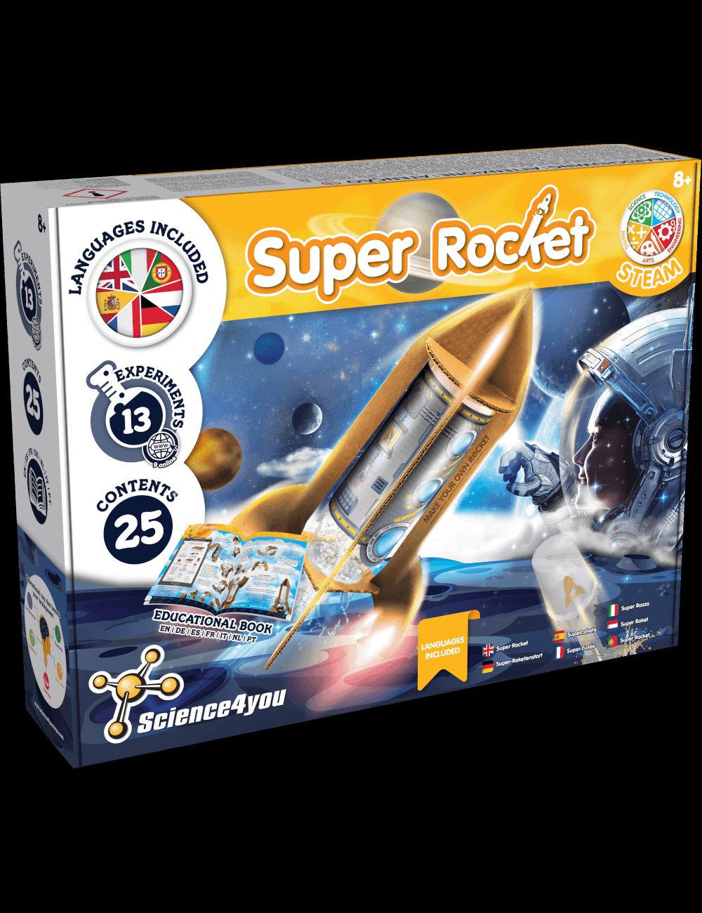 Science4you - Super Rocket Nasa Kit