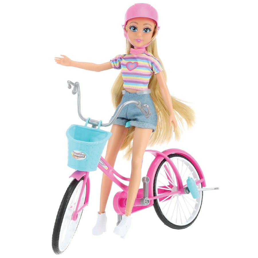 Funville - Dreameez Cyclist Doll Playset - 29 cm