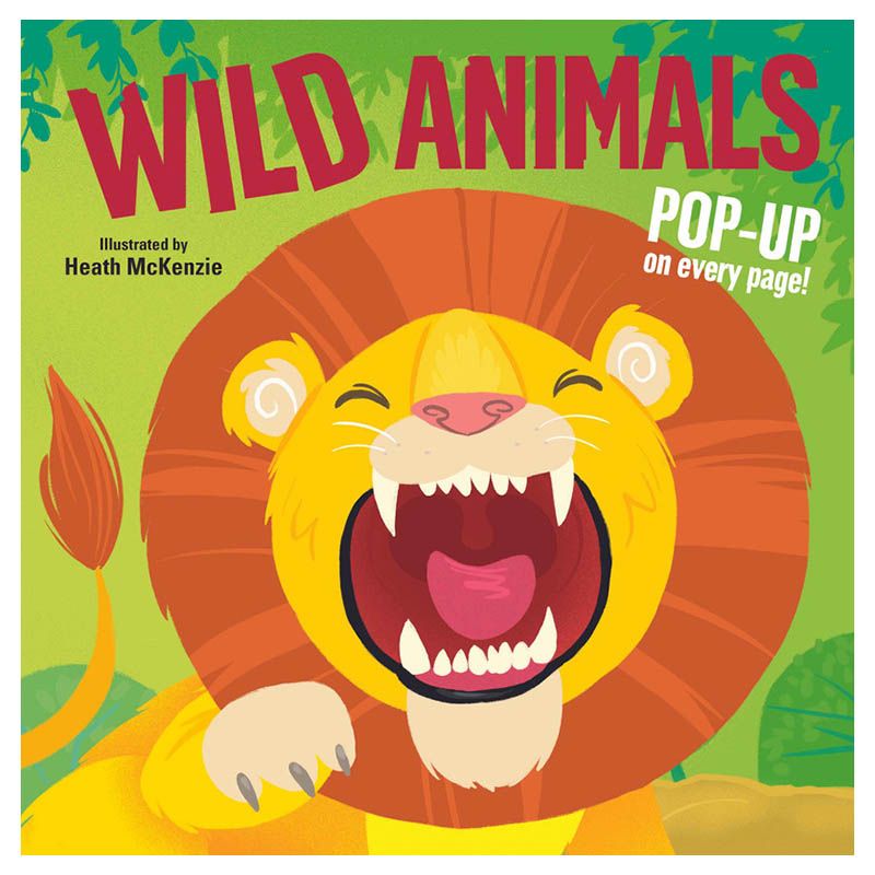 Wild Animals Pop-Up Book