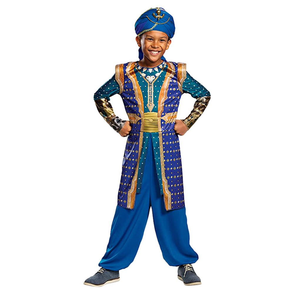 Party Centre - Genie Classic Costume - Blue