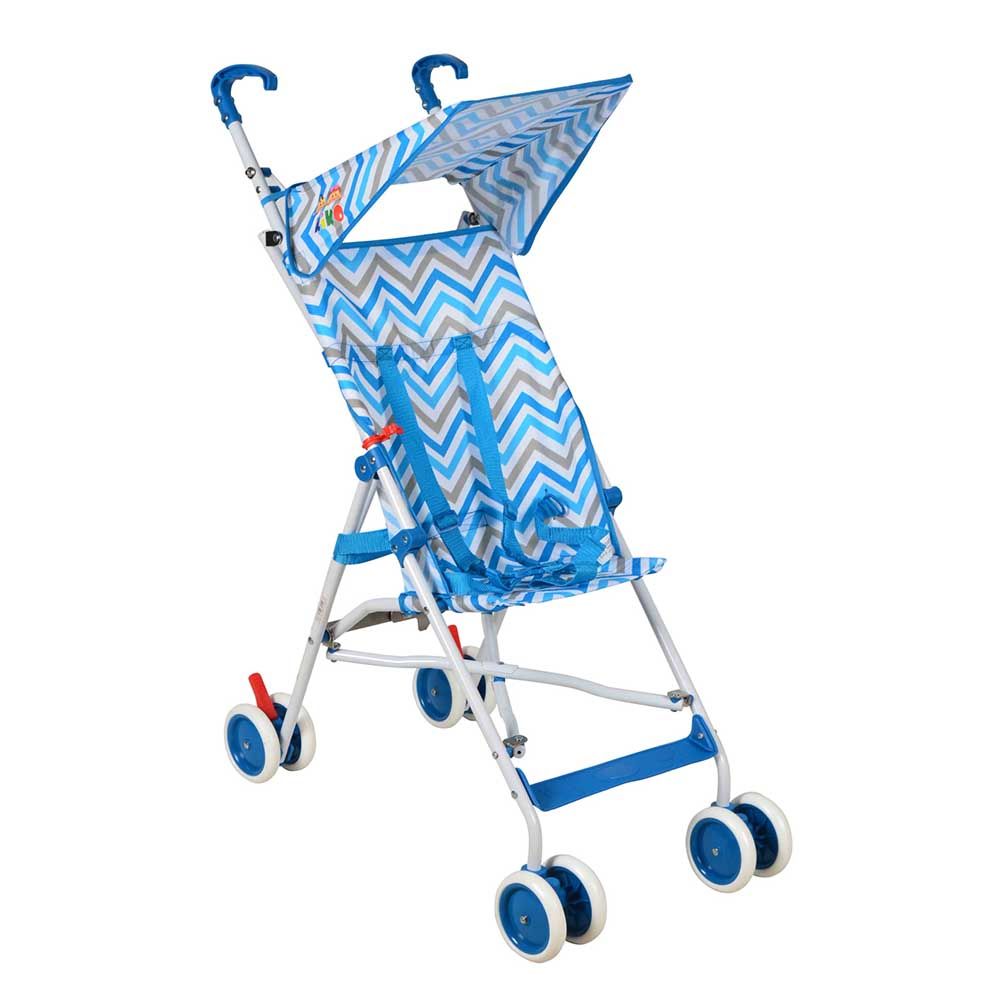 Kiko - 8 Wheels Light Umbrella Stroller - Light Blue