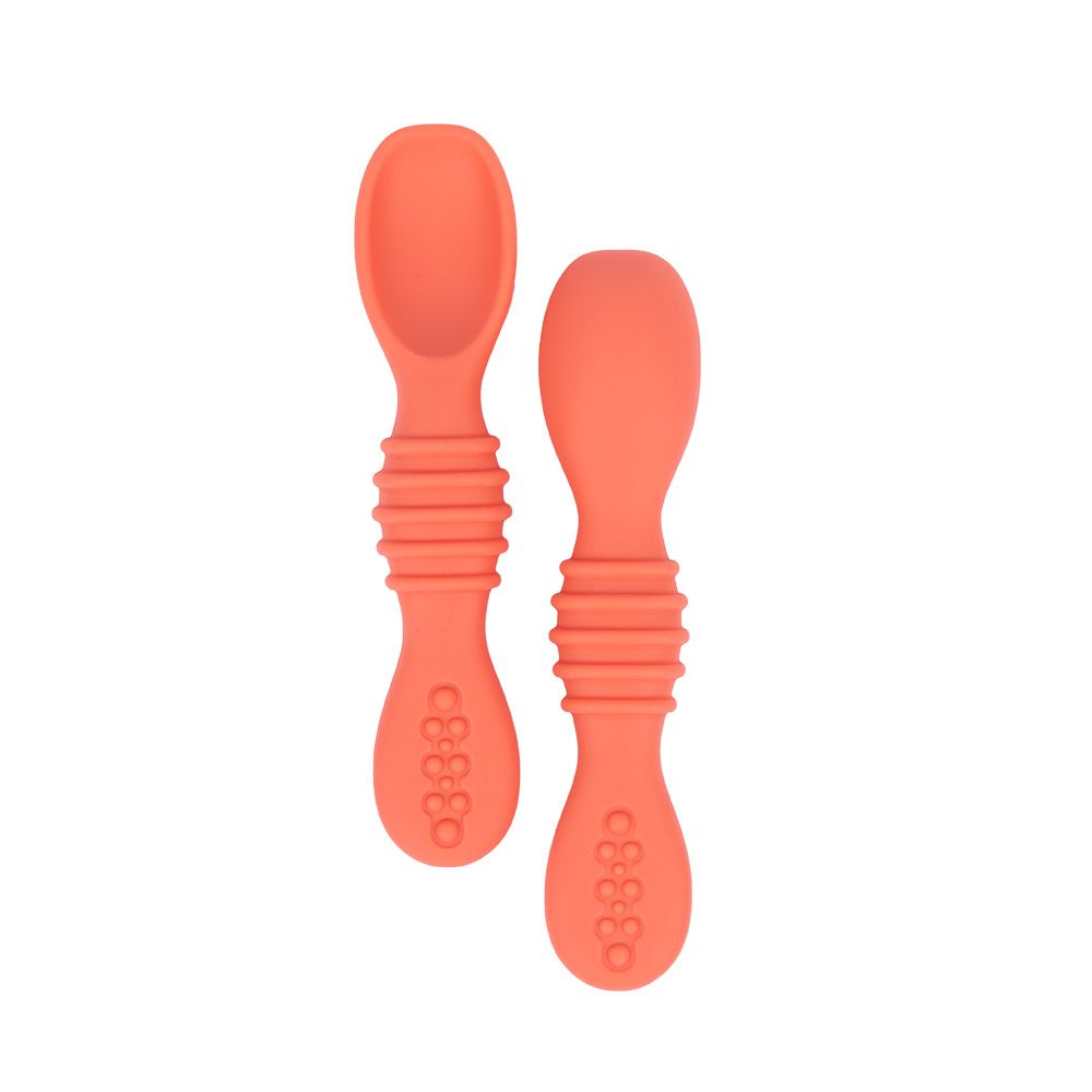 Babies Basic - Pre Feeding Spoon Set - Dark Pink