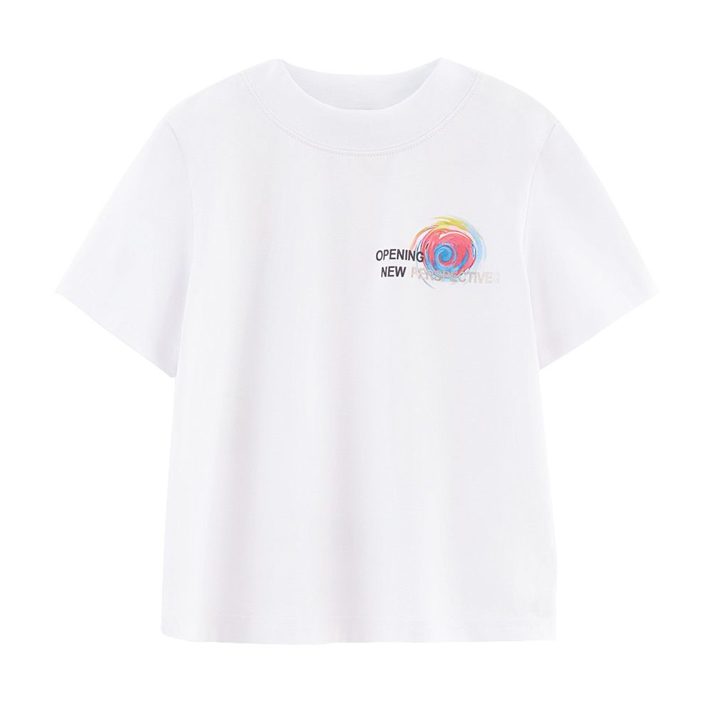 Bell Bimbo - Girls Back Printed T-Shirt - White