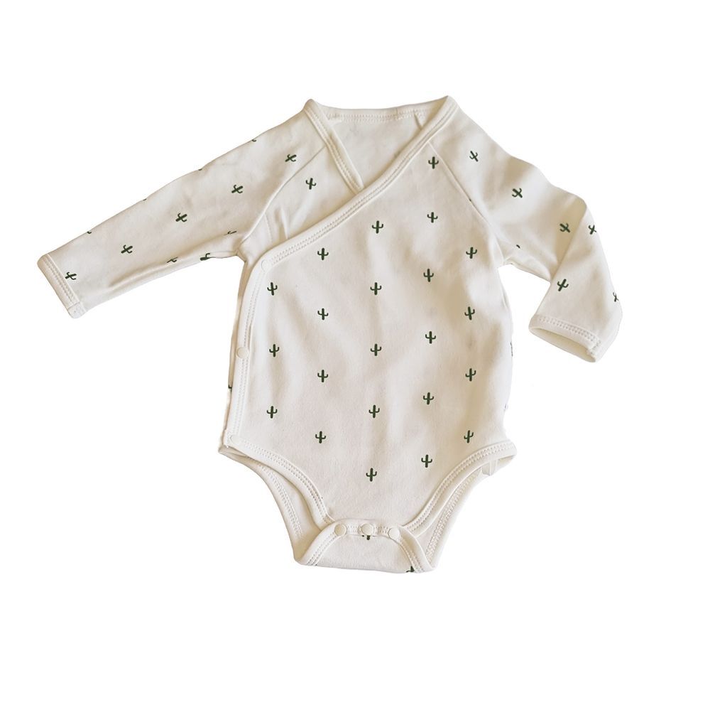 Tickle Tickle - Desert Spiky Kimono Bodysuit - Off White