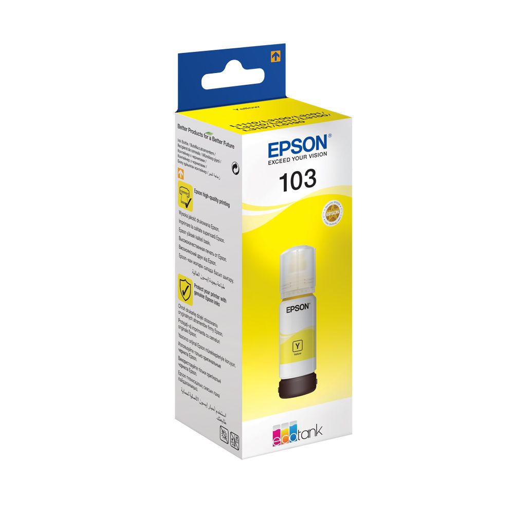 Epson - 103 EcoTank Ink Bottle - Yellow