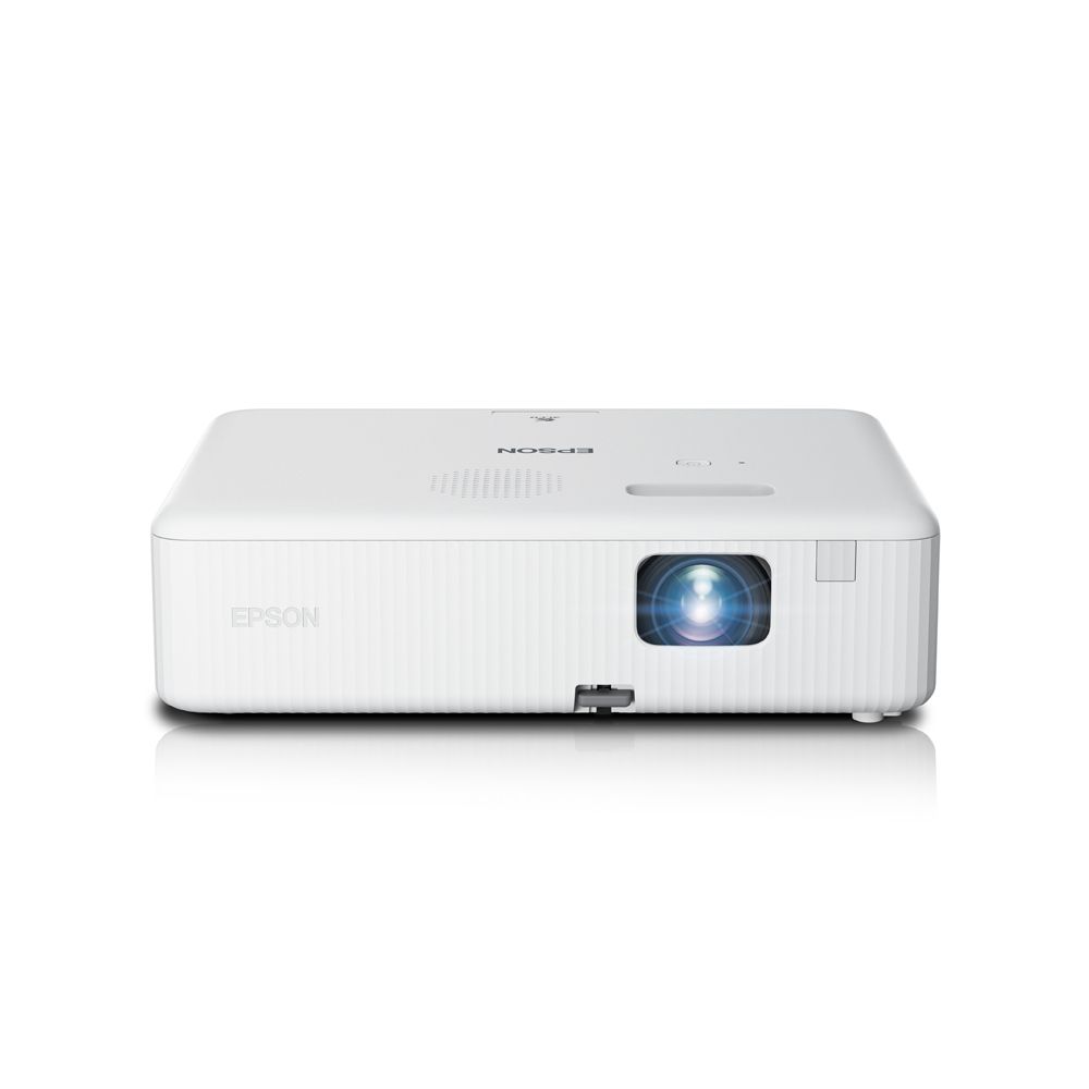 Epson - CO-W01 WXGA Projector, 3LCD Technology 3,000 Lumen Brightness, 378-inch Screen Size