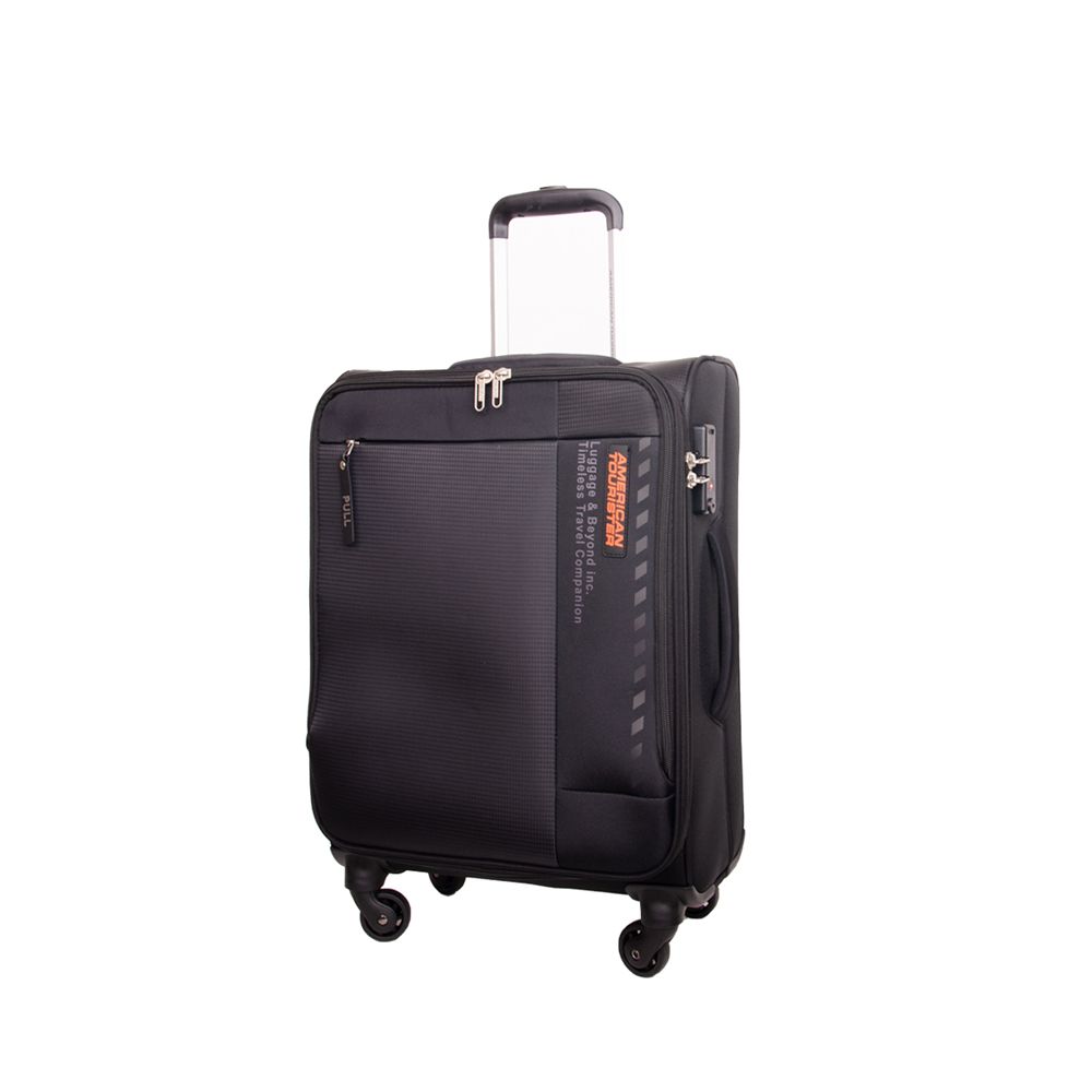 American Tourister - Marina Spinner Soft Cabin Luggage Trolly Bag - 57cm - Black