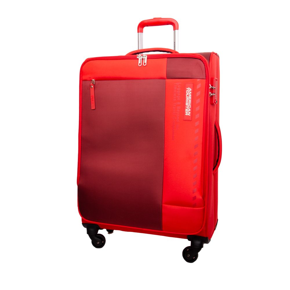 American Tourister - Marina Spinner Soft Luggage Trolly Bag - 70cm - Red