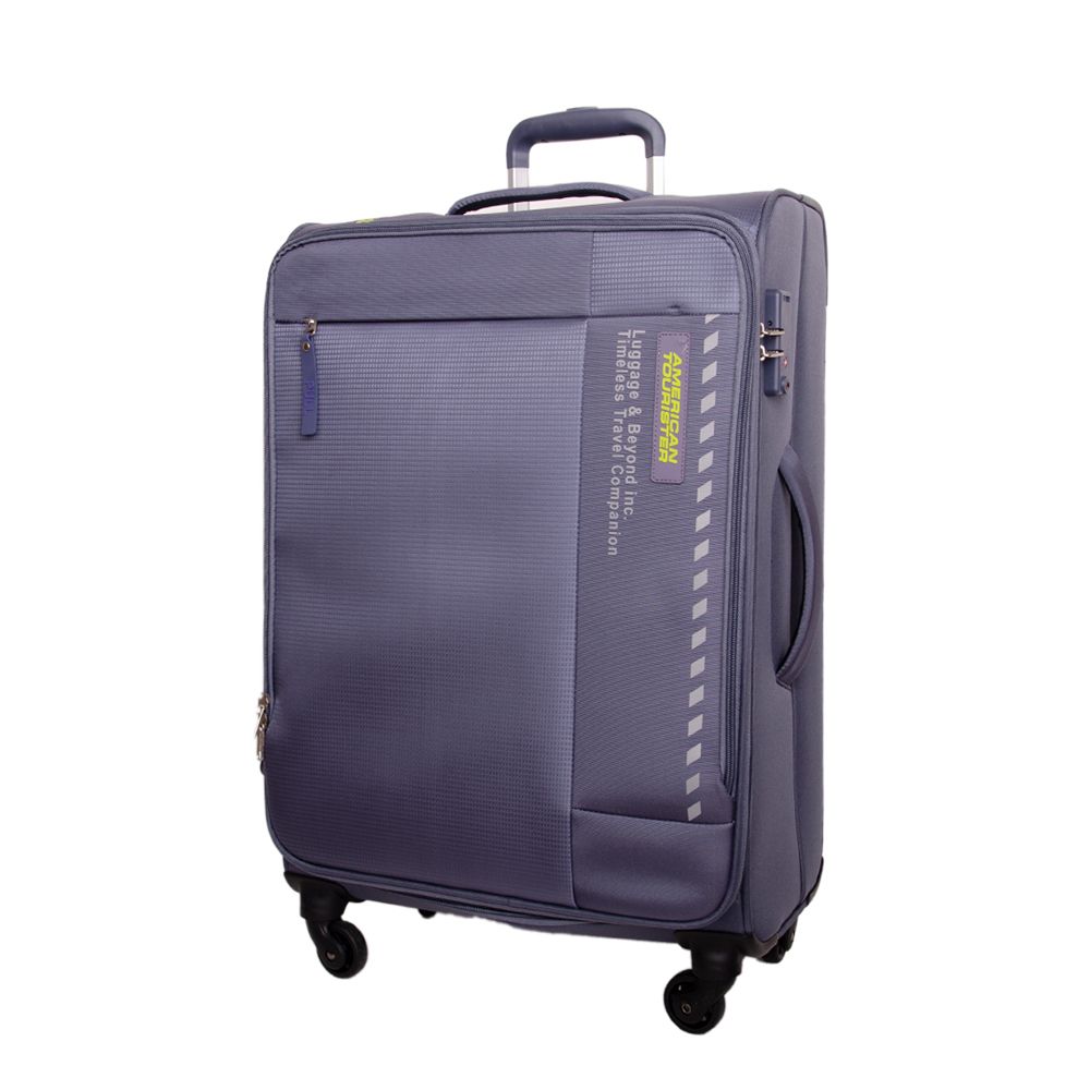 American Tourister - Marina Spinner Soft Luggage Trolly Bag - 81cm - Grey