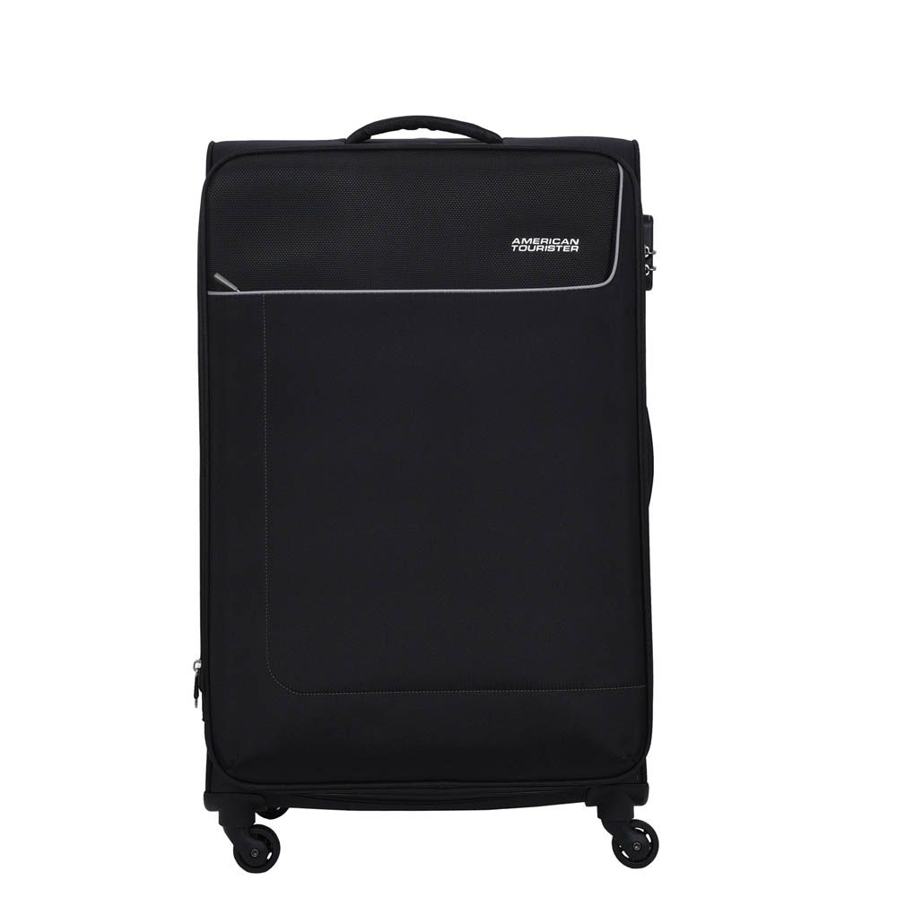 American Tourister - Jamaica Soft Large Luggage Trolly Bag - 80cm - Black